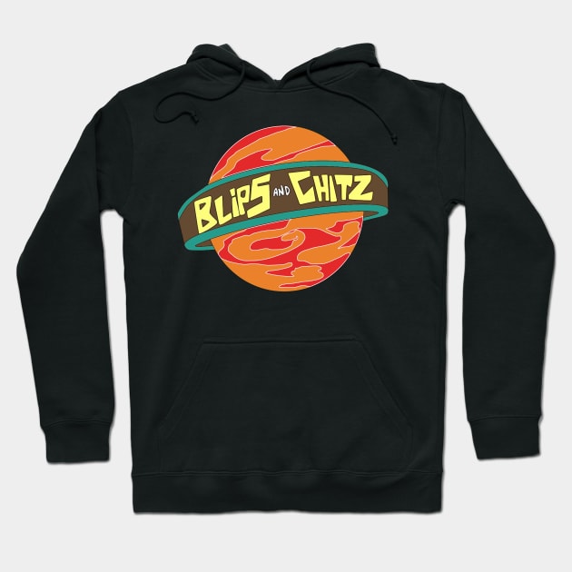 Blips and Chitz Hoodie by dudepal